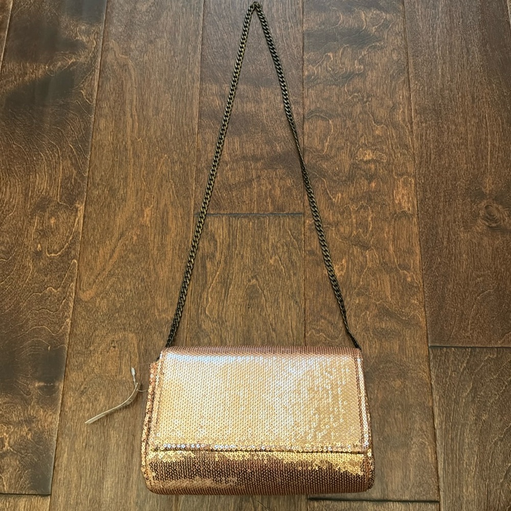 NWT J. Crew Factory sequin evening bag